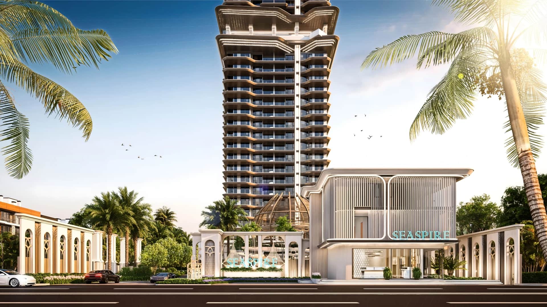 Sea Spire Jomtien Studio 1-2 Beds Pattaya